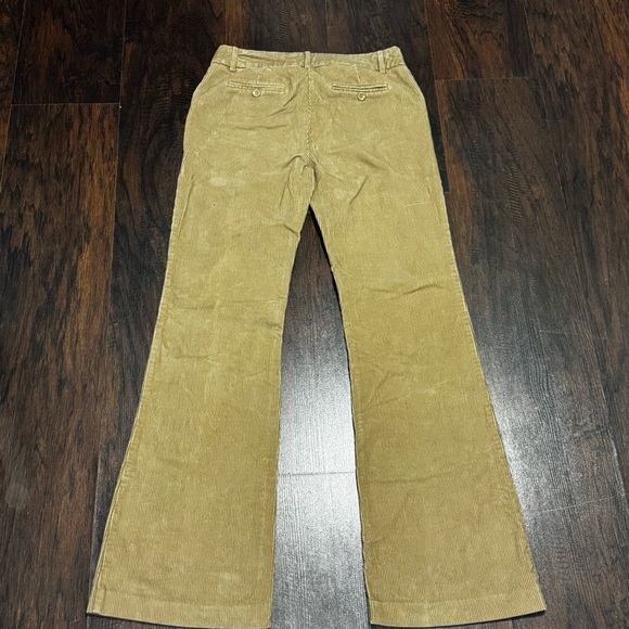 Victoria's Secret Body By Victoria The Christie Fit Tan Flare Corduroy Jeans 4 - Picture 10 of 16
